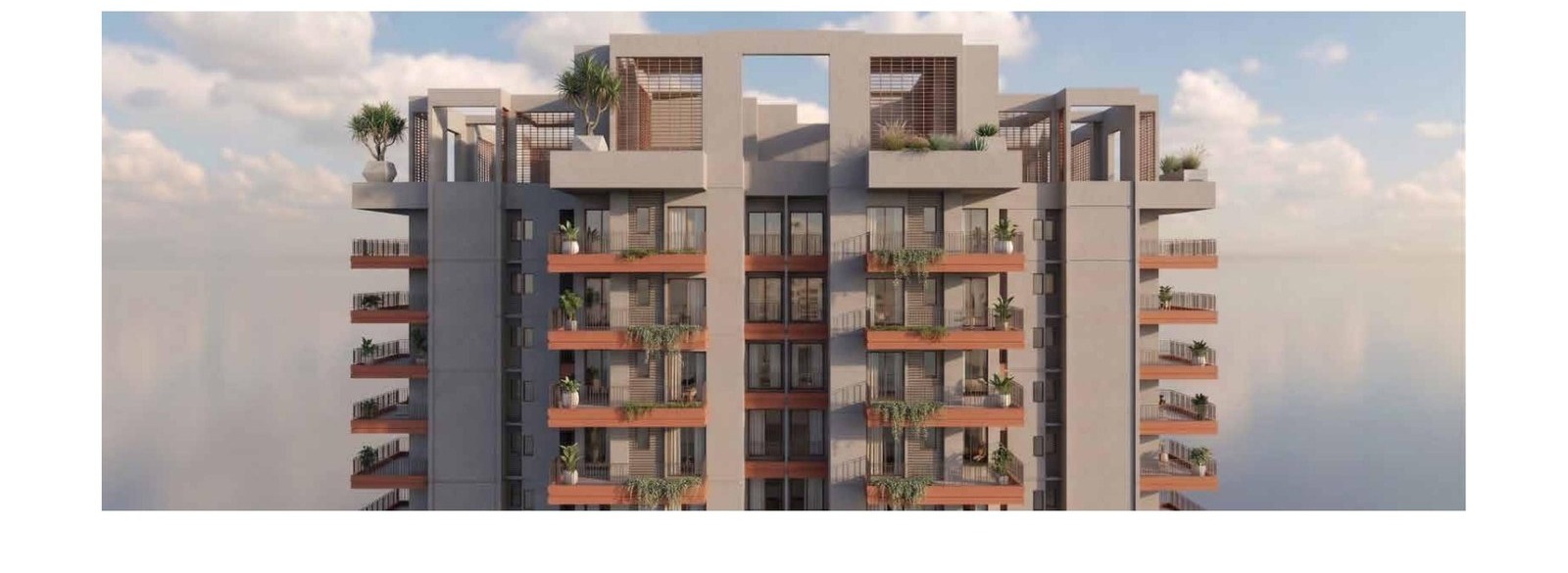Cosmos Corner sundeck building